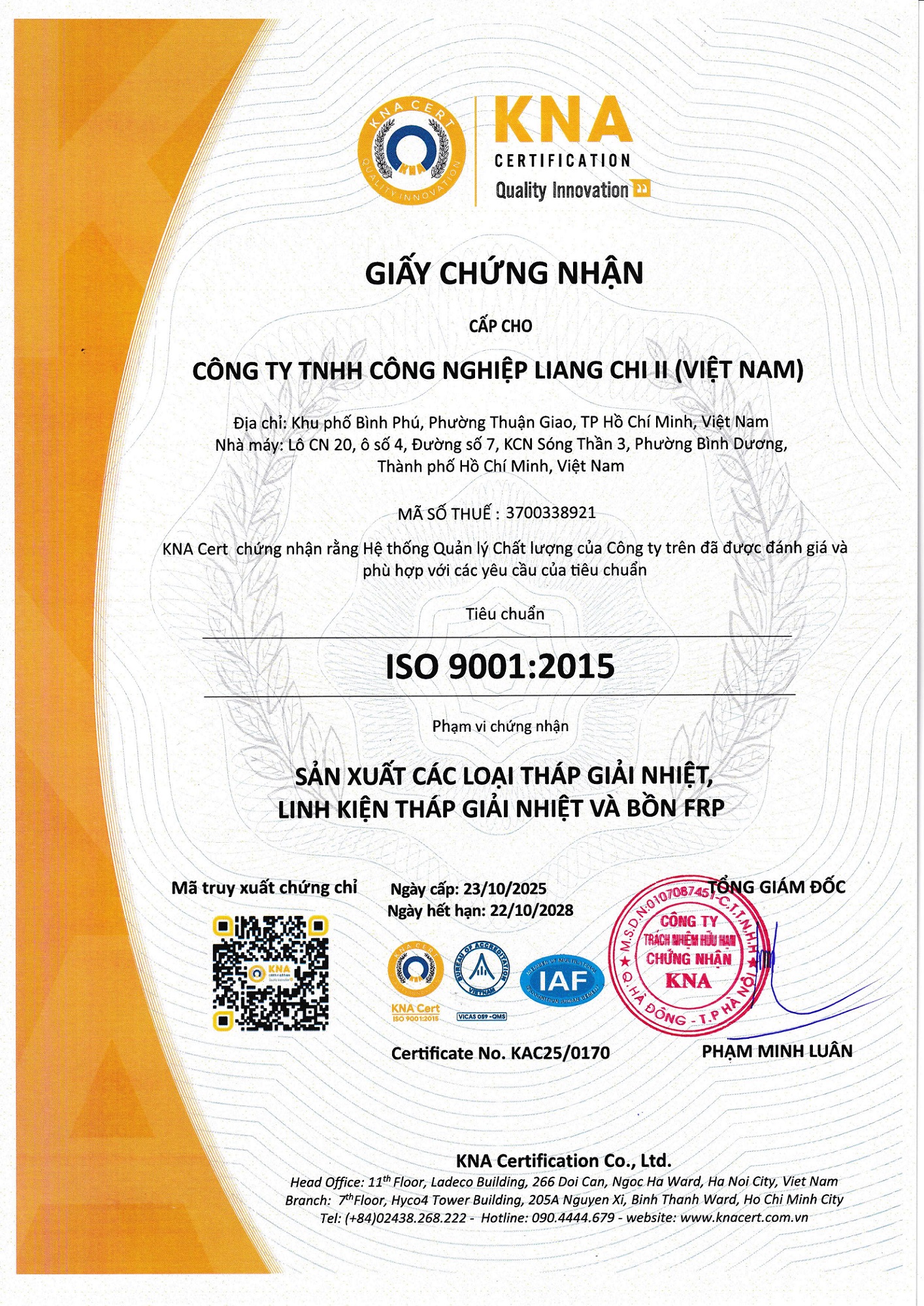 ISO 9001:2015
